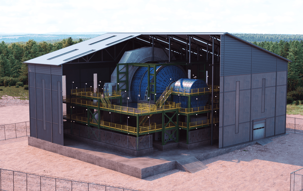 Virtual Mining Grinding Mill