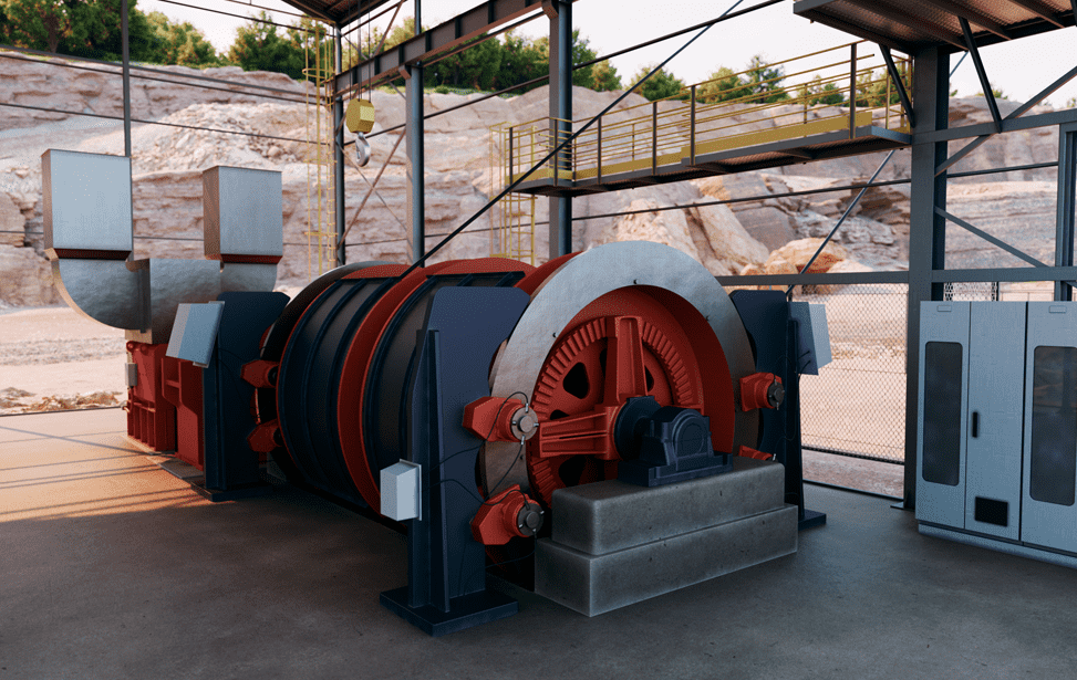 Virtual Mining Hoist